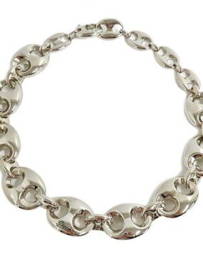 Gucci Marina Chain Necklace Palladium Silver